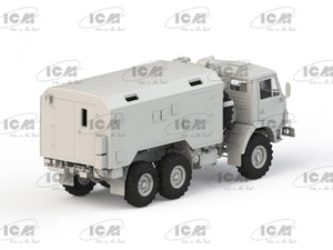 Camion militaire soviétique à six roues avec abri ICM 35002, échelle 1/35 – Bild 4