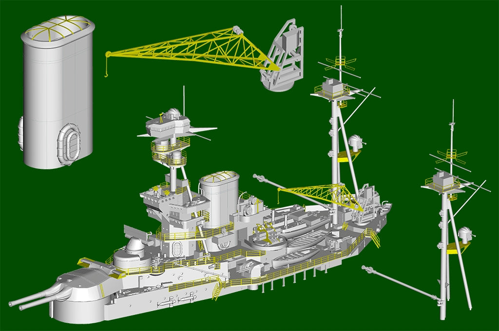 Trumpeter 05378 HMS Royal Oak 1/350