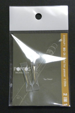 Pontos 35006P1 MG-34 (version tardive) pour Panzer 1/35