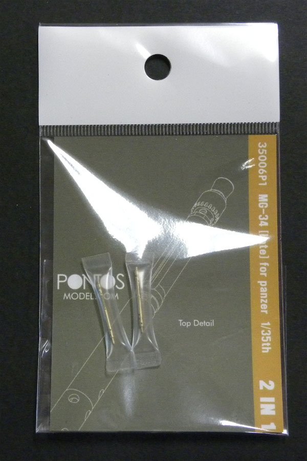 Pontos 35006P1 MG-34 (version tardive) pour Panzer 1/35