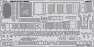 Eduard 48754 Wessex HU.5 extérieur 1/48 Italeri