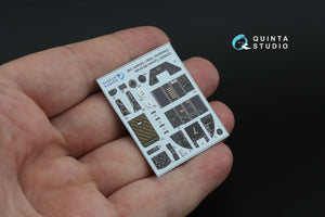 Intérieur imprimé en 3D et coloré sur papier décalcomanie Quinta Studio QD48503 Typhoon Mk.Ib (fin de production) (Hasegawa/Italeri) 1/48  – image 6