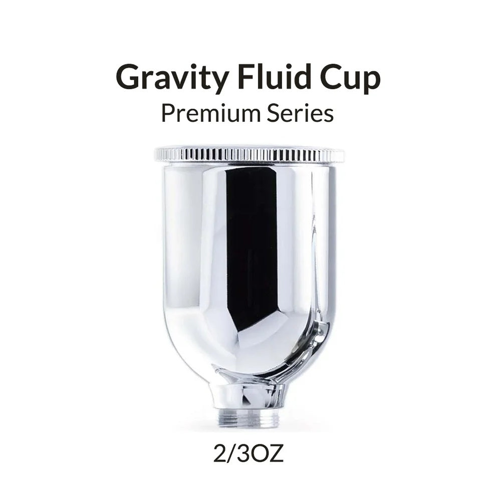 Gaahleri 44254 20 ml Airbrush Mirror-Level Gravity Fluid Airbrush Cup for Mobius TG (Premium Series)