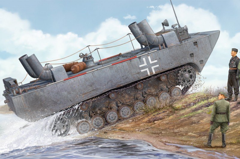 Hobby Boss 82462 Land-Wasser-Schlepper II amélioré (1/35)