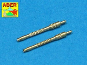 Aber A48 006 Jeu de 2 canons pour mitrailleuses d&amp;#39;avion allemandes de 13 mm MG 131 (type moyen) (1/48)