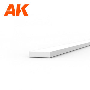 AK Interactive AK6509 BANDES 0,50 X 2,00 X 350MM – BANDE DE STYRÈNE – (10 UNITÉS) – Bild 2