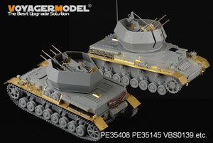 Voyager Model PE35408 WWII German Panzer IV ausf G 20mm Flakpanzer IV &amp;quot;Wirbelwind&amp;quot; For DRAGON 6342 1/35 – zdjęcie 10