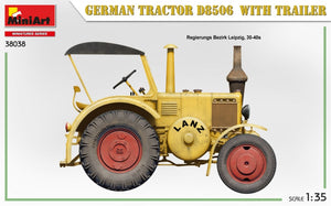 MiniArt 38038 Tracteur allemand D8506 avec remorque 1/35 – image 5