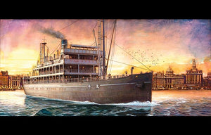 Meng Modèle OS-001 Bateau à vapeur Taiping VERSION DU FILM THE CROSSING (1/150) – image 2
