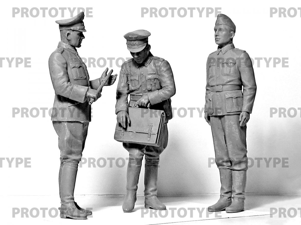 ICM 24020 Personnel d&amp;#39;état-major allemand de la Seconde Guerre mondiale 1/24 – imagen 4