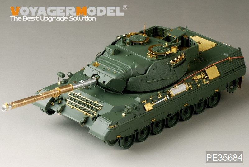 Maquette Voyager PE35684 du char de combat principal allemand Leopard 1A5 moderne pour TAKOM 2004, échelle 1/35 – immagine 5