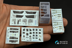 Quinta Studio QD+48347 FA-18D tardif Intérieur coloré imprimé en 3D sur papier décalcomanie (Hasegawa) (avec pièces en résine imprimées en 3D) 1/48 – immagine 3