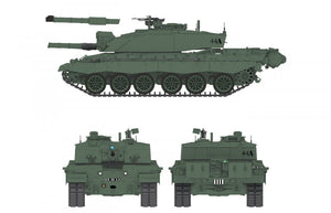 Maquette Rye Field 5062 Challenger 2 avec chenilles fonctionnelles, échelle 1/35 – immagine 5