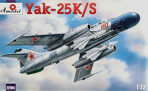 A-Model 72165 Yakovlev Yak-25K/S Chasseur à réaction soviétique 1/72
