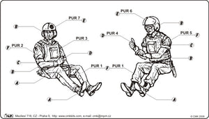 CMK F48103 Vietnam LRRP Équipage d&amp;#39;hélicoptère américain (2 figurines) 1/48 – Bild 2