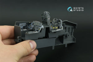 Intérieur imprimé en 3D et coloré sur papier décalcomanie Quinta Studio QD32119 F-15E (Tamiya) 1/32 – image 3