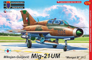 Kovozavody Prostejov KPM0132 MiG-21UM &amp;quot;Mongol B&amp;quot; 1/72