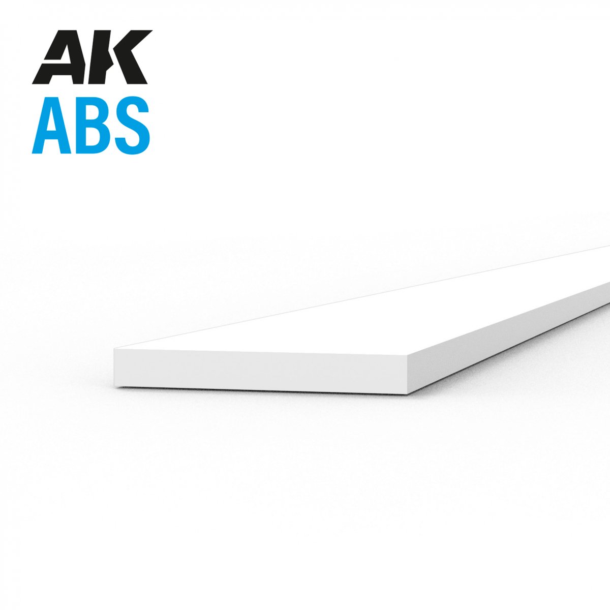 Bandes AK Interactive AK6711 0,50 x 4,00 x 350 mm – Bande ABS – 10 unités par sachet