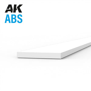 Bandes AK Interactive AK6711 0,50 x 4,00 x 350 mm – Bande ABS – 10 unités par sachet
