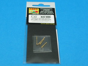 Aber A32006 Ensemble de 2 canons pour mitrailleuses d&amp;#39;avion allemandes MG 131 de 13 mm (type moyen) (1/32) – image 5