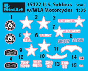 MiniArt 35422 SOLDATS AMÉRICAINS AVEC MOTOS WLA 1/35 – image 2