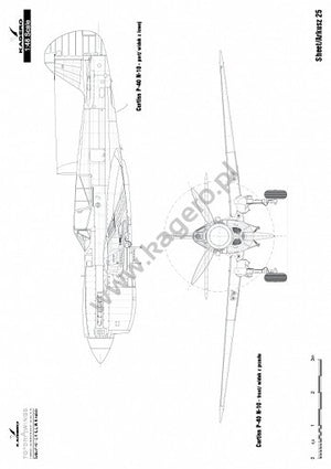 Kagero 7037 Curtiss P-40 F,K,L,M,N models EN/PL – zdjęcie 3