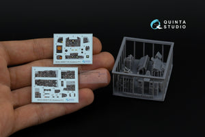 Quinta Studio QDS+48490 F-4S Phantom II Intérieur imprimé en 3D et coloré sur papier décalcomanie (Academy) (Petite version) (avec pièces en résine imprimées en 3D) 1/48 – image 2