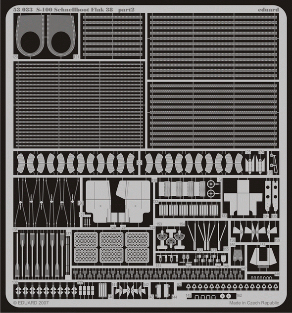 Eduard 53033 S-100 Schnellboot Flak 38 20mm REVELL 1/72 – image 2