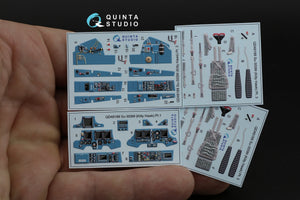 Intérieur coloré imprimé en 3D sur papier décalcomanie Quinta Studio QD48188 Su-30SM (pour kit KittyHawk) 1/48 – image 2
