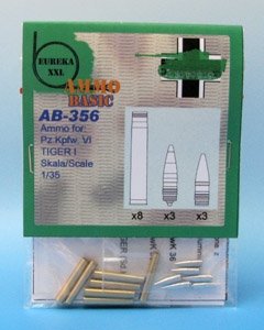 Munitions Eureka XXL AB-356 8,8 cm pour Kw.K.36 (1/35)  – immagine 2