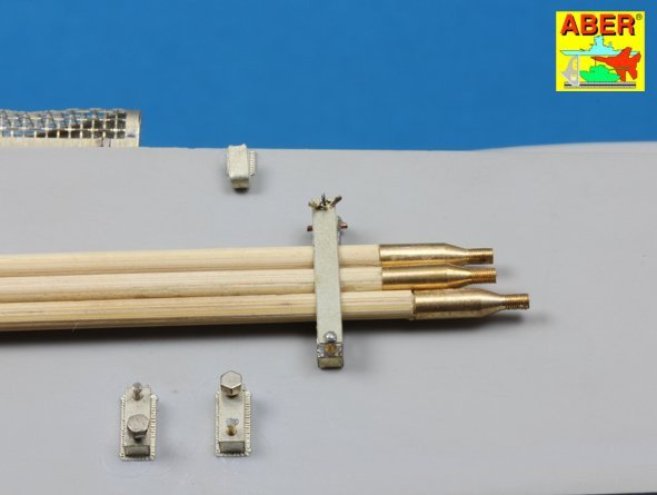 Tiges de nettoyage de canon Aber 16052 avec supports pour Tiger II (1/16) – immagine 7