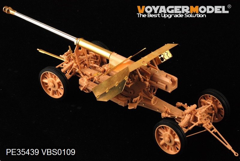 Maquette Voyager PE35439, canon antiaérien allemand de 88 cm Panzerjägerkanone PaK43 (Seconde Guerre mondiale) pour Trumpeter 02308, échelle 1/35 – immagine 7