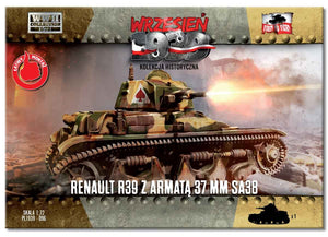 Premier à combattre PL096 Renault R39 avec canon SA38 de 37 mm 1/72 – immagine 2