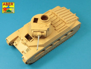 Canon Aber 35L-227 tardif pour Valentine Mk.II à VII ou Matilda Mk.III/IV avec canon de mitrailleuse Besa (1/35) – immagine 8