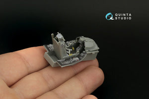 Intérieur imprimé en 3D et coloré sur papier décalcomanie Quinta Studio QD48388 F-16A MLU (Kinetic) à l&amp;#39;échelle 1/48 – immagine 11
