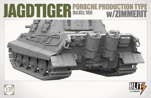 Takom 8012 JAGDTIGER PORSCHE TYPE DE PRODUCTION Sd.Kfz.186 avec ZIMMERIT 1/35 – image 5