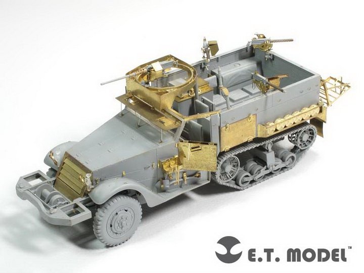 E.T. Model E35-144 WWII U.S. M2A1 Half-Track (For DRAGON 6329) 1/35 – zdjęcie 8