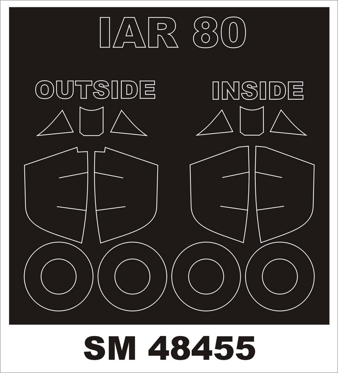 Montex SM48455 IAR-80 HOBBY BOSS 1/48