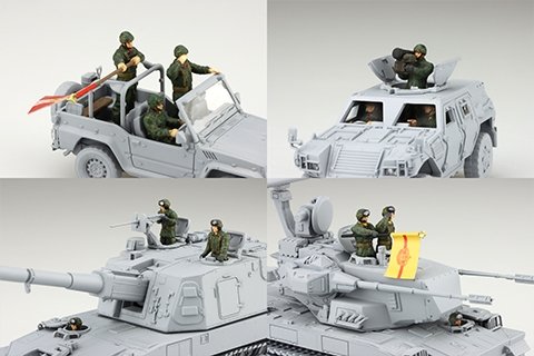 Fujimi 723426 MI-25 JGSDF Staff (pour voiture/char 1) 1/72 – image 3