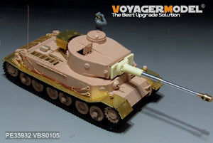 Maquette Voyager PE35932 Panzerkampfwagen VI allemand de la Seconde Guerre mondiale (P) pour AMUSING 35A023 1/35 – image 3