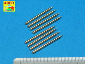 Aber A32109 Ensemble de 8 canons tournés de calibre .50 (12,7 mm) US Browning M2 pour P-47 Thunderbolt (1/32) – Bild 2