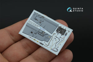 Intérieur coloré imprimé en 3D sur papier décalcomanie Quinta Studio QD32181 F-104S-ASA (Italeri) 1/32 – imagen 6