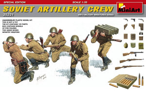 MiniArt 35231 ÉQUIPAGE D&amp;#39;ARTILLERIE SOVIÉTIQUE. ÉDITION SPÉCIALE 1/35