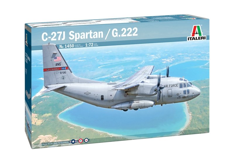 Italeri 1450 C-27J SPARTAN / G.222 1/72 – Bild 2
