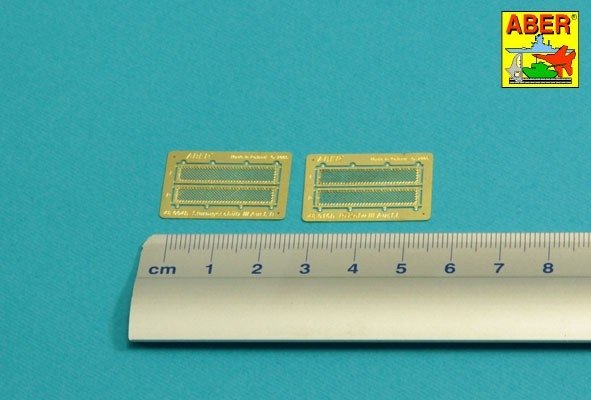 Aber 48A31 Grilles pour Pz.Kpfw. III et Stug III Compatibles avec les modèles Tamiya : 32540 ; 32524 ; 32525 ; 32543 ; 1/48 – imagen 3