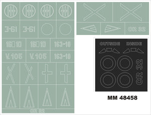 Montex MM48458 FIAT CR32 SPÉCIAL HOBBY 1/48
