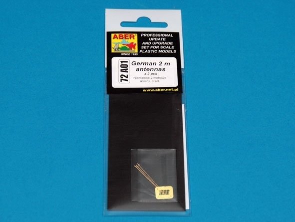 Antennes allemandes Aber 72A01 de 2 m x3 pièces 1/72 – immagine 2