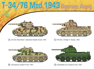 Dragon 7268 T-34/76 Mod.1943 Armée allemande (1/72) – immagine 2