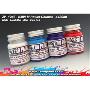 Peintures Zero Paints ZP-1247 BMW M Power Colors 4x30ml
