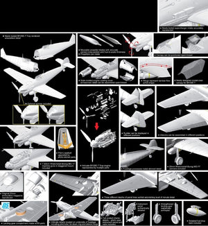 Cyber ​​​​Hobby 3223 Bf109E-7 Trop (1/32) – image 3